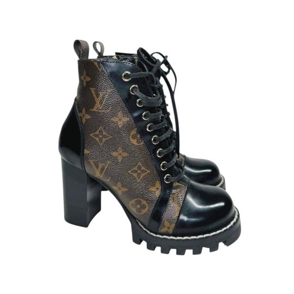 Louis Vuitton Black and Brown Women's Boots - Picture 8 of 8